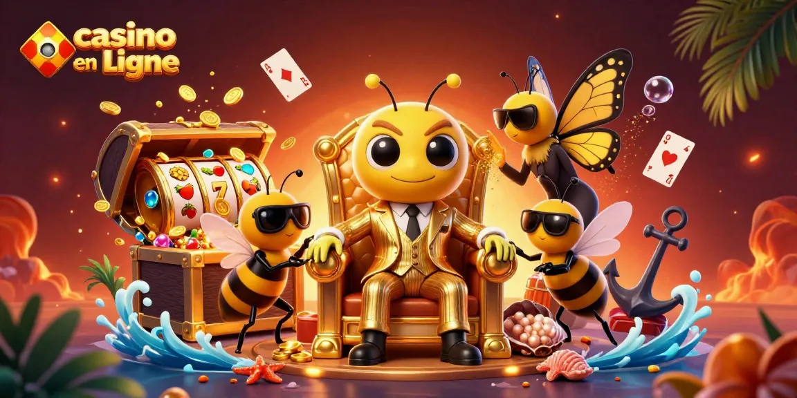 Découvrez l'expérience de jeu sur casino en ligne avec ce boss de la mafia bourdon entouré de trésors.
