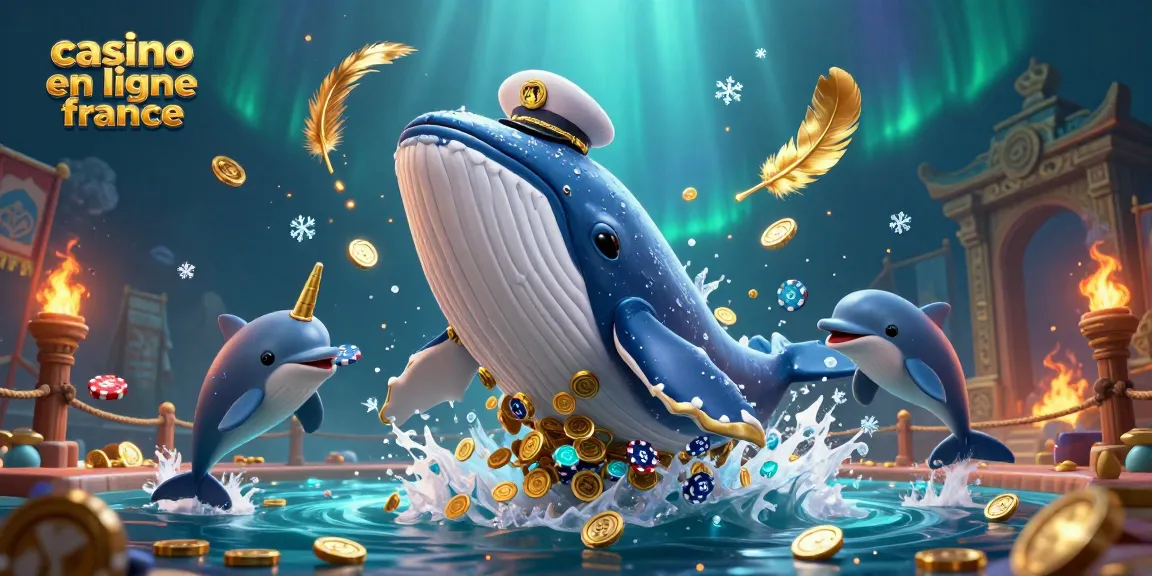 Jouez sur casino en ligne France avec un croupier en direct, poissons et jackpots dorés.
