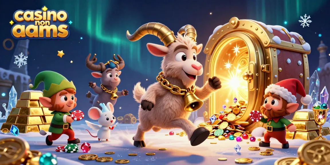 Gioca nei casinò non AAMS con il Krampus in un'atmosfera festiva e giochi avvincenti.