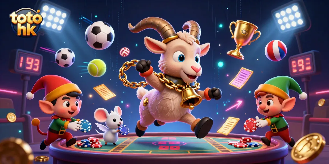 Gambarkan toto hk saat Krampus mengelola kasino liburan horror dengan elemen taruhan