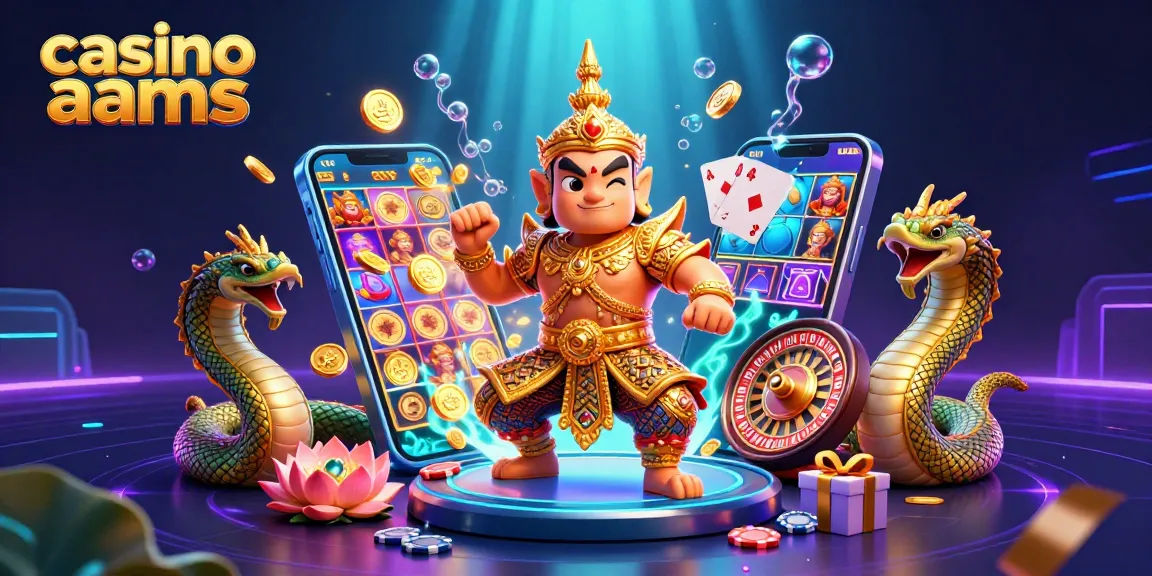 Giocare nei casino non AAMS mentre il guardiano thailandese e i serpenti Naga ispirano fortuna e ricchezze.