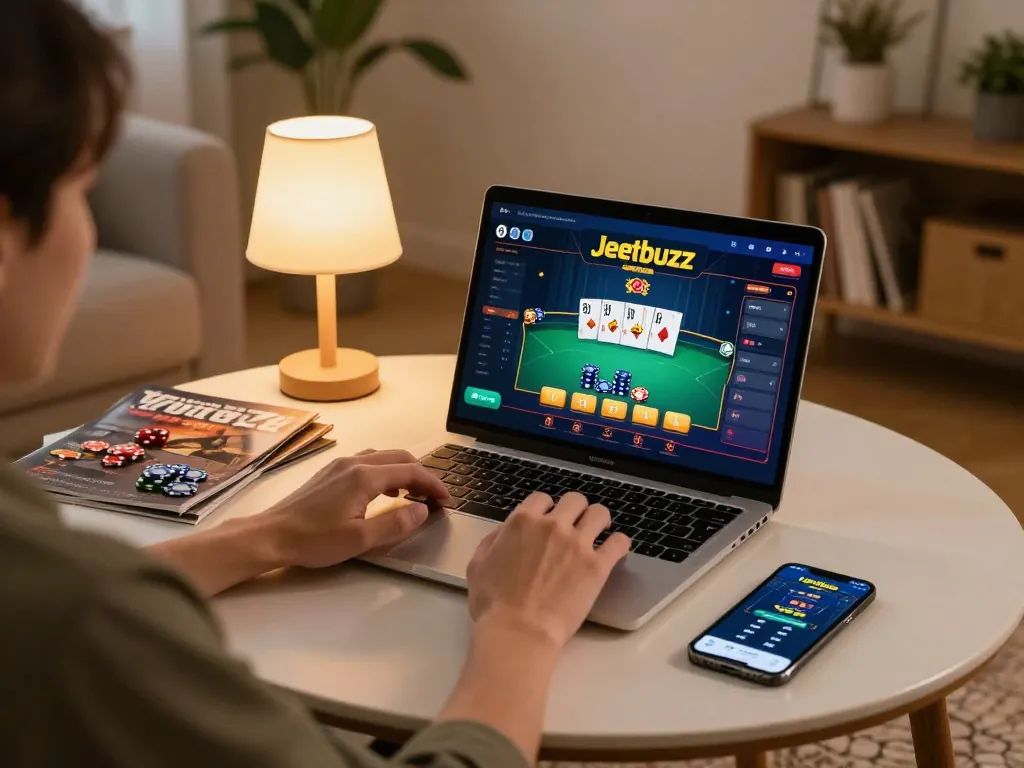 Engage in strategic gameplay on Jeetbuzz online casino from the comfort of home