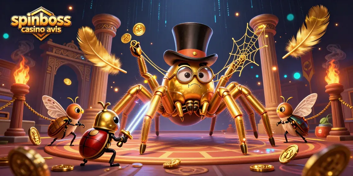 Analyse approfondie de SpinBoss casino avis avec des personnages de casino fascinants.
