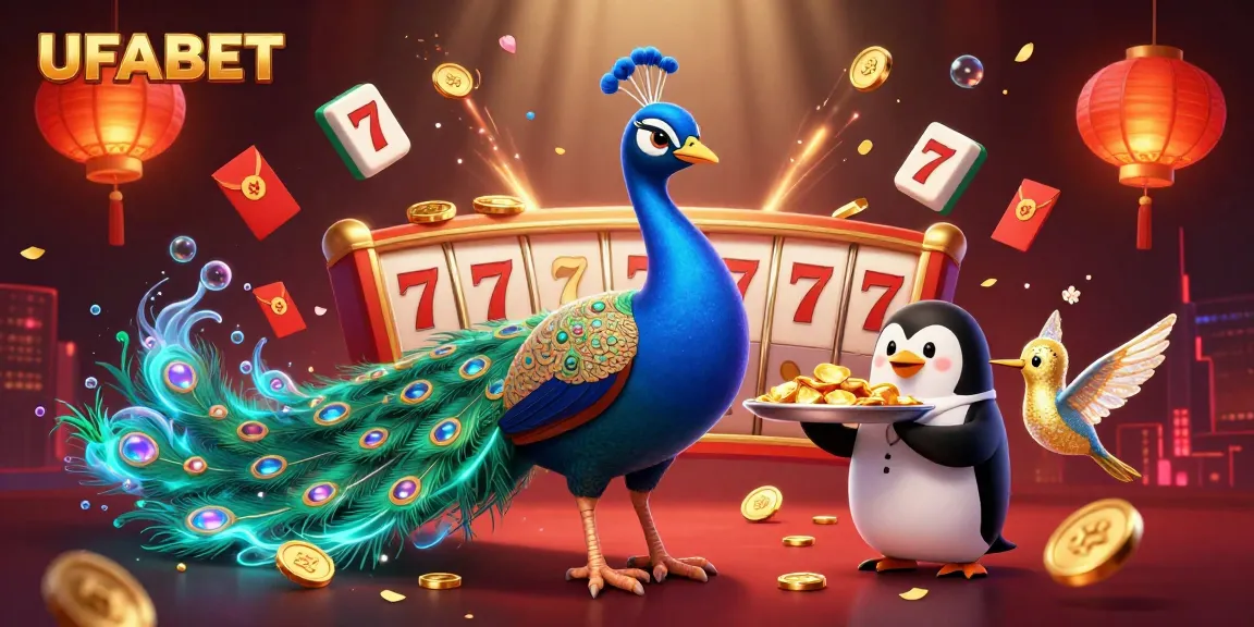 UFABET offers exhilarating slots with golden treasures and vibrant 3D casino imagery.