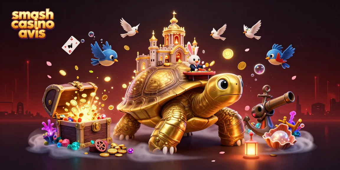 Lancez vos paris sur Smash Casino avis où les jeux et l'excitation se rencontrent autour de milliers de pièces dorées.