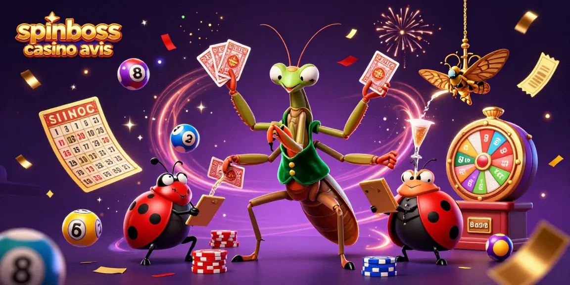 Analyse du SpinBoss casino avis avec un mélange d'éléments de jeu dynamique et festif