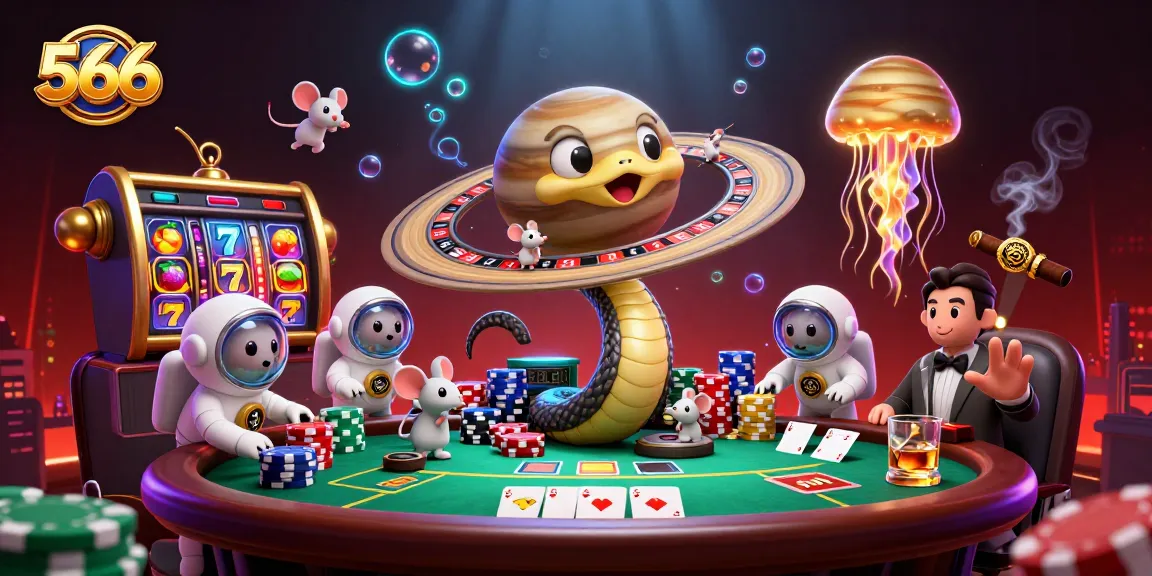 Experience thrilling gameplay at 566 with casino elements featuring animated stacking jackpots and vibrant graphics.