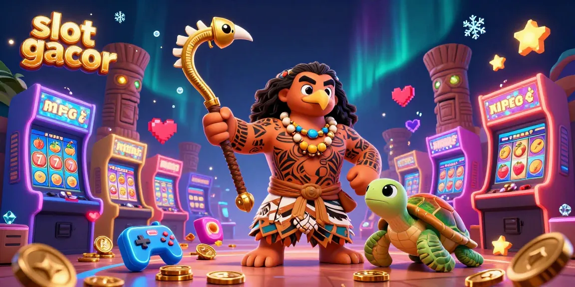 Engage in the slot gacor experience with vibrant 3D casino characters and dynamic game elements.
