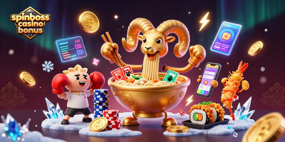 Profitez du bonus spinboss casino en jouant à des jeux captivants avec le ramen géant et ses compagnons.