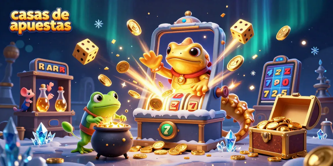 Disfruta de casas de apuestas con el alquimista dorado y una máquina tragamonedas de jackpot.