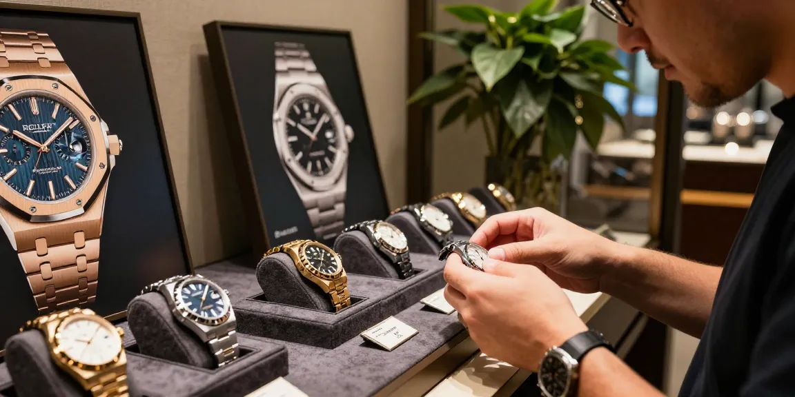 Discover premium clone watches on display, showcasing luxury craftsmanship.