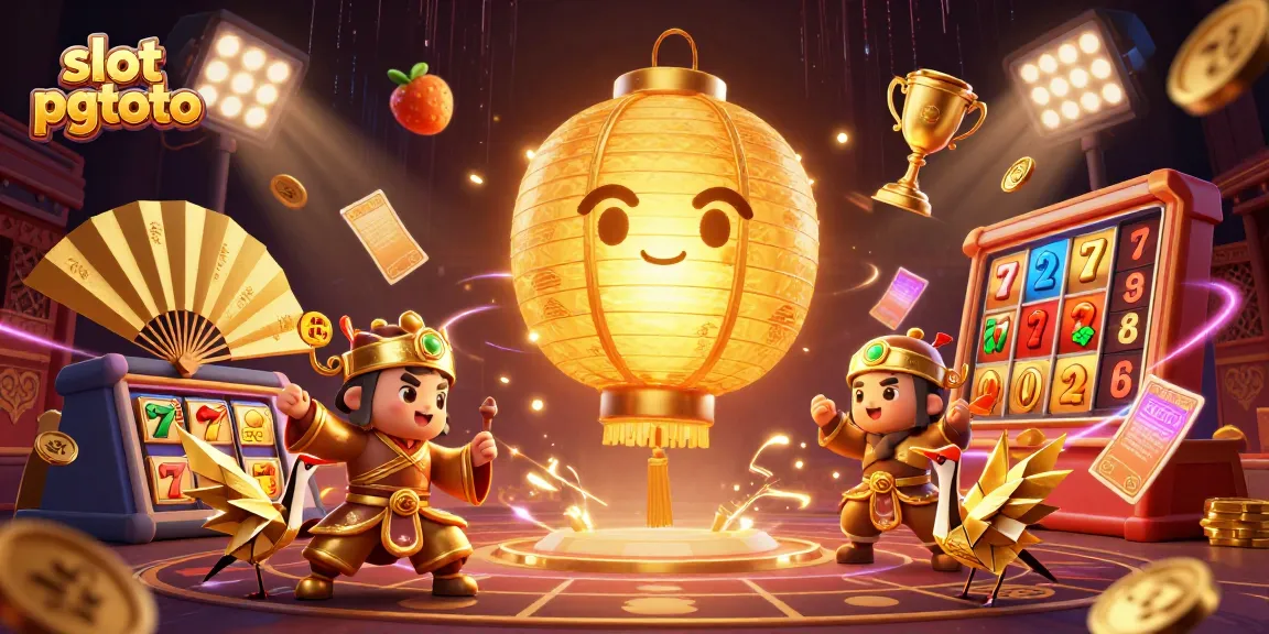Mengakses slot pgtoto dan petualangan permainan slot dengan simbol keberuntungan yang berkilau.