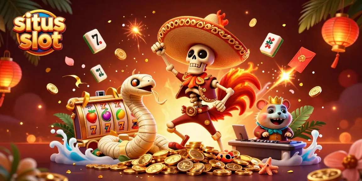 Gabungkan kesenangan di situs slot melalui kemenangan besar yang berkilauan di ilustrasi 3D