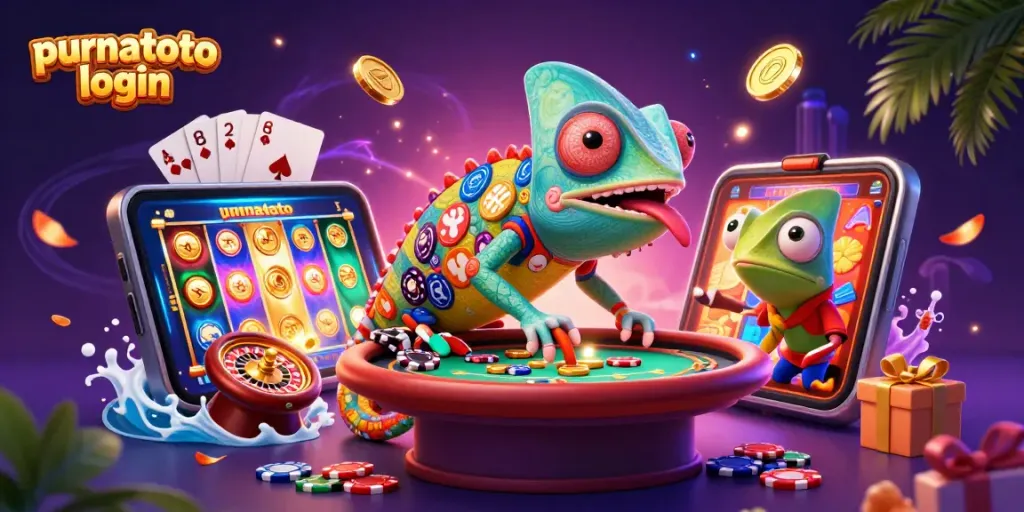 Menangkan jackpot dengan purnatoto login dan lihat chameleon kasino beraksi!