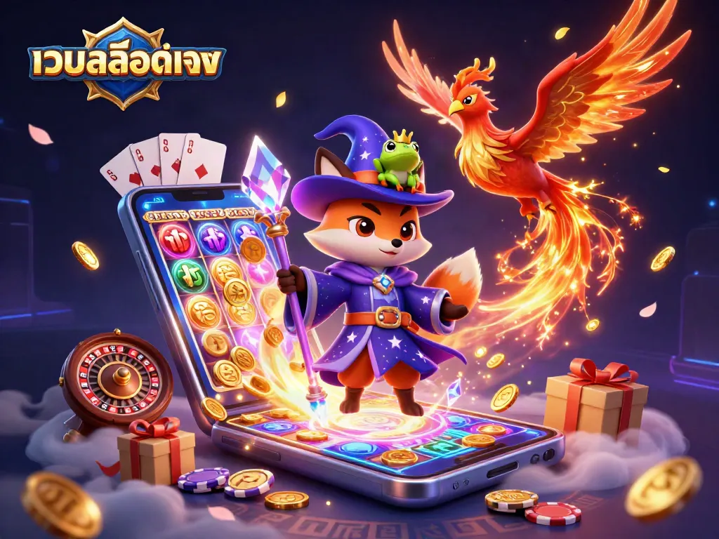 เล่นเกมจาก เว็บสล็อตตรง เพื่อสัมผัสประสบการณ์สล็อตที่ดีที่สุด