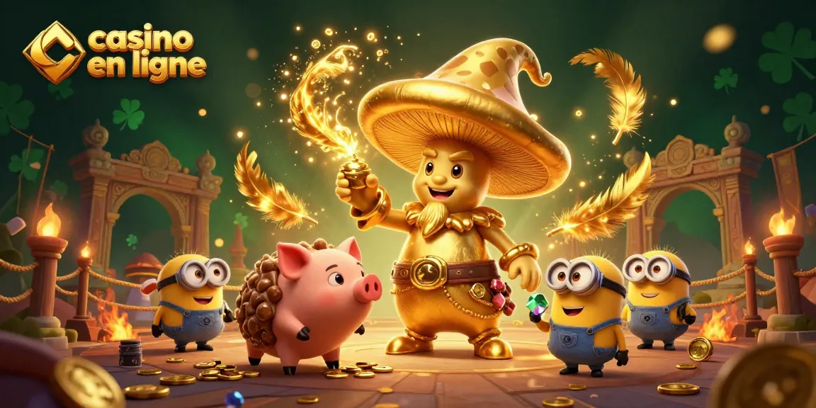 Découvrez des jeux de casino en ligne magiques avec un sorcier et un cochon truffier.