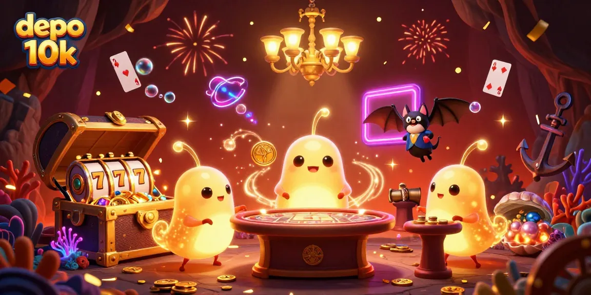 Raih kemenangan dengan depo 10k di situs slot gacor, berkesempatan menikmati jackpot besar!