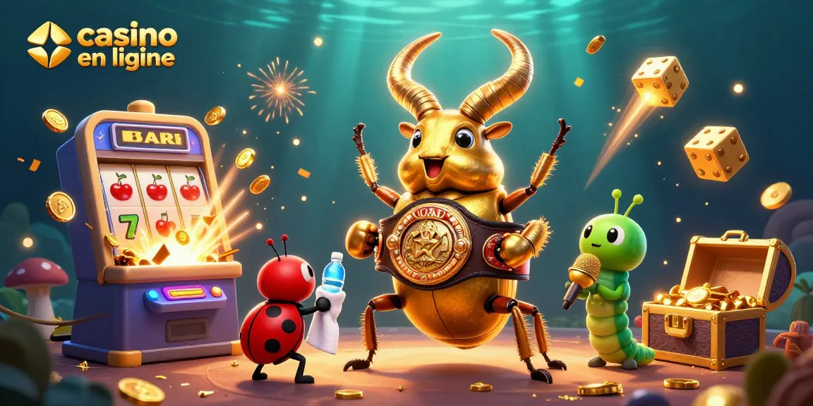 Gagnez avec le casino en ligne : illustration dynamique de personnages de jeu attrayants.