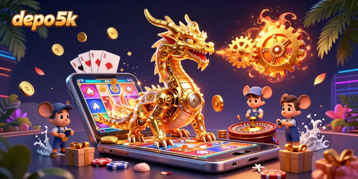 Permainan gacor dengan depo 5k, dragon emas dan elemen slot menghadirkan keseruan judi online.