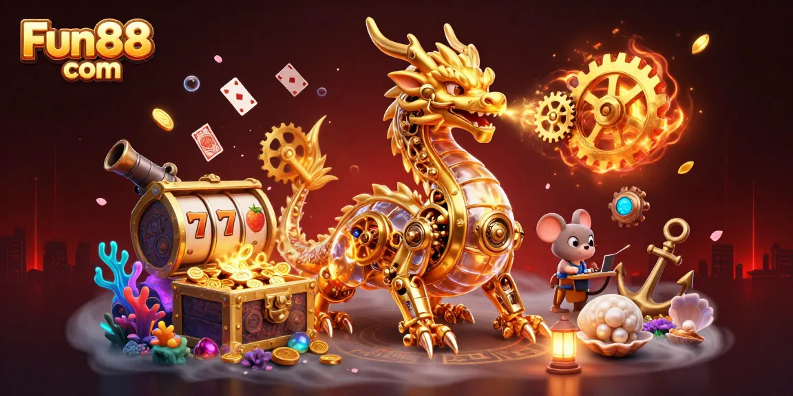 Win big at Fun88 com with an imaginative gaming world of dragons and treasures.