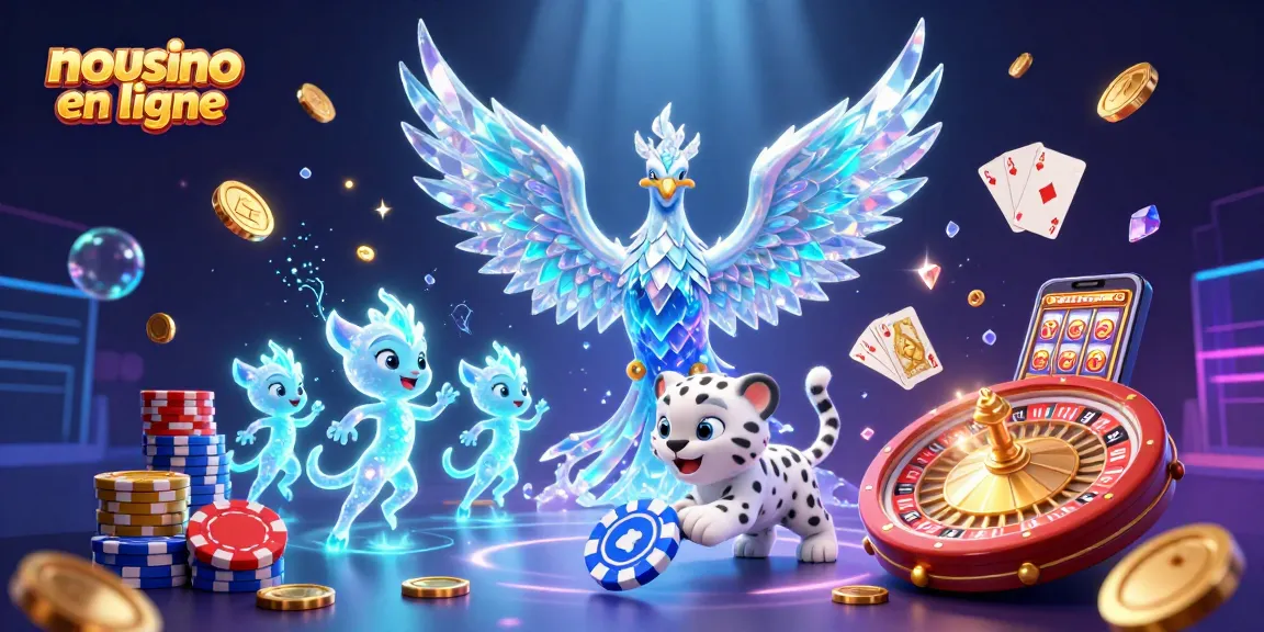 Jouez dans un nouveau casino en ligne avec un phénix de glace et des créatures féeriques illuminées.