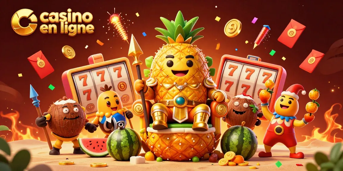 Expérimentez des jeux captivants sur un casino en ligne avec des jackpots et des personnages colorés.