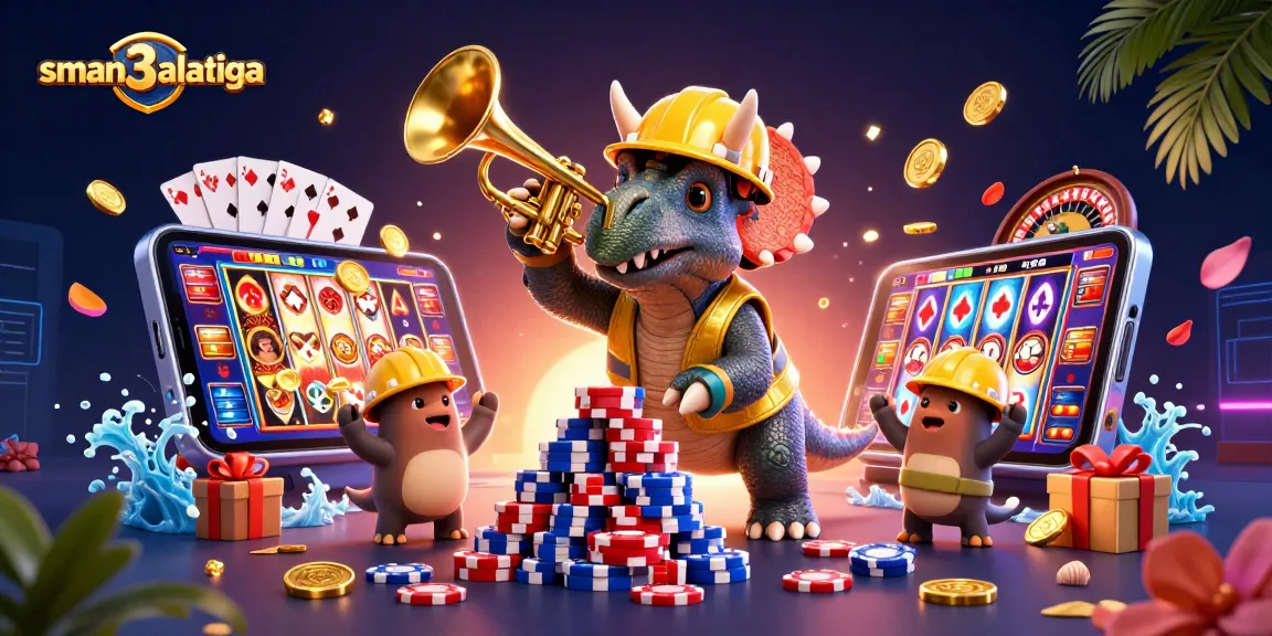 sman3salatiga merayakan kesenangan kasino dengan dinosaurus dan permainan slot yang menggembirakan