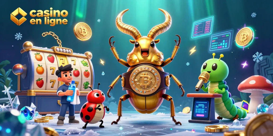 Découvrez un combat épique au casino en ligne avec le scarabée doré et des éléments de jeux captivants.