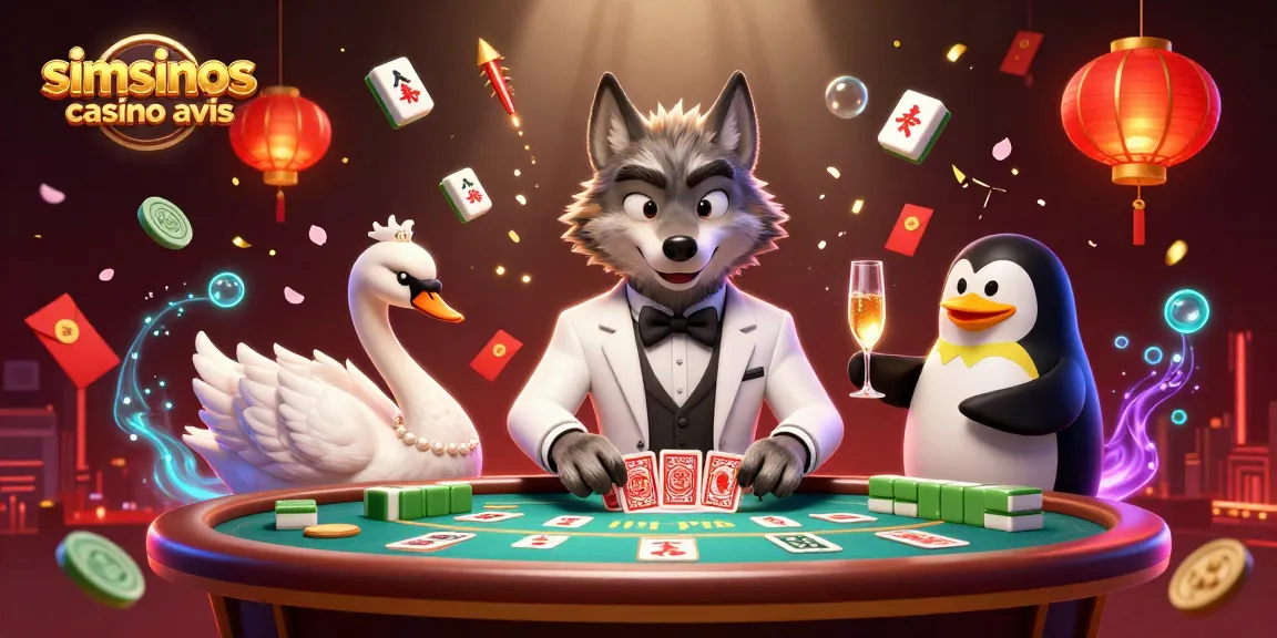 Découvrez l'avis sur Simsinos casino avec des personnages de casino animés à l'écran!